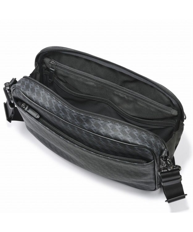 ZERO HALLIBURTON  ZH-モノグラム ショルダーバッグ 8L 670g 81522 ブラック