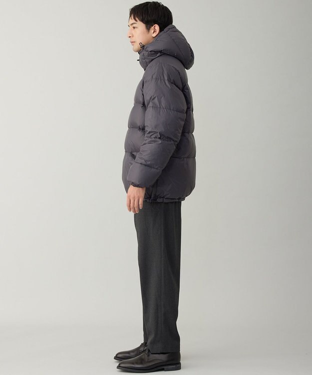 UNFILO MENS 【OCEANS YouTube 掲載】TAION×UNFILO リバーシブルフードダウン ブラック×チャコール