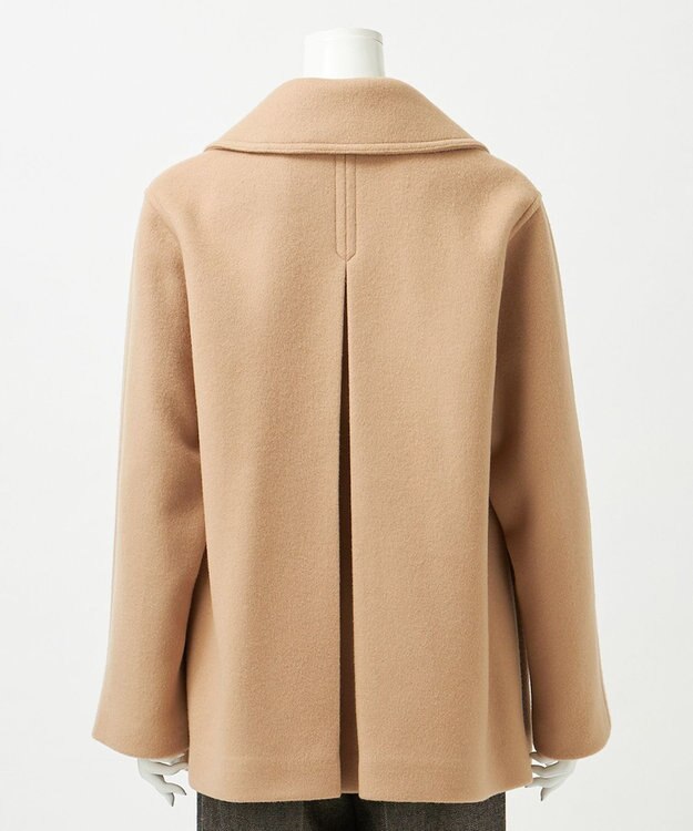 23区 【GOLD LABEL】ウールリバー Pコート キャメル系