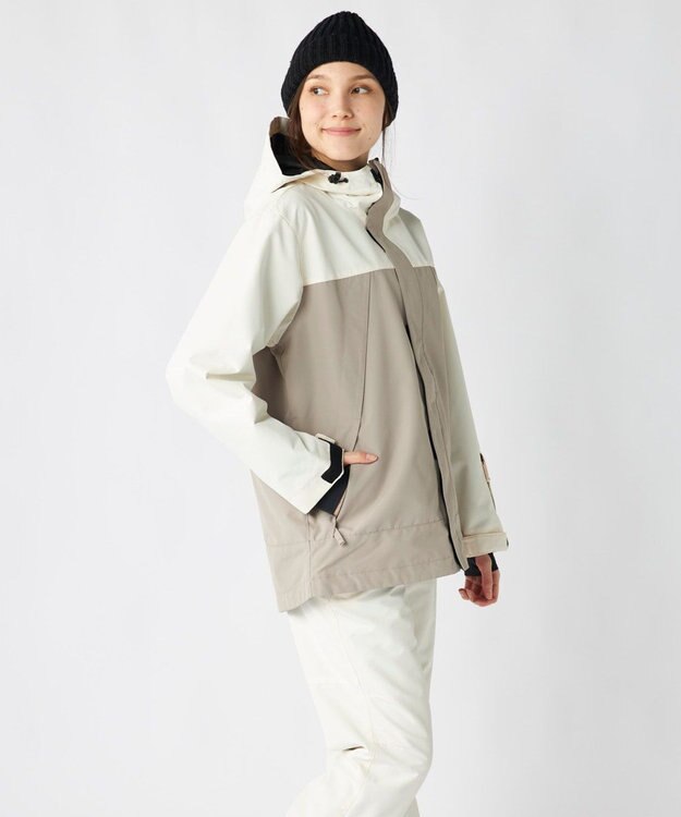 OP／FILA 【ocean pacific】スノーウェア NEWスタンダードジャケット オフホワイト