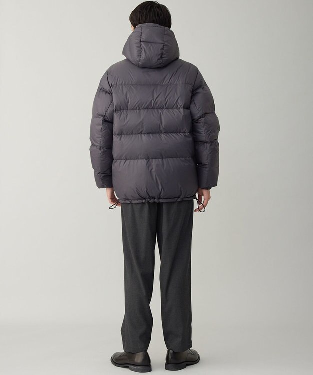 UNFILO MENS 【OCEANS YouTube 掲載】TAION×UNFILO リバーシブルフードダウン ブラック×チャコール