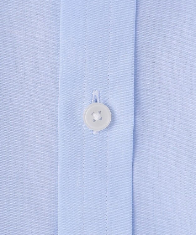 GOTAIRIKU 【形態安定】PREMIUMPLEATS_レギュラーカラー 通年ドレスシャツ サックスブルー系