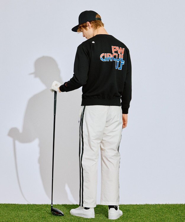 PW CIRCULUS 〈Hondaコラボ〉【UNISEX】 スウェット ゴルフ ブラック系