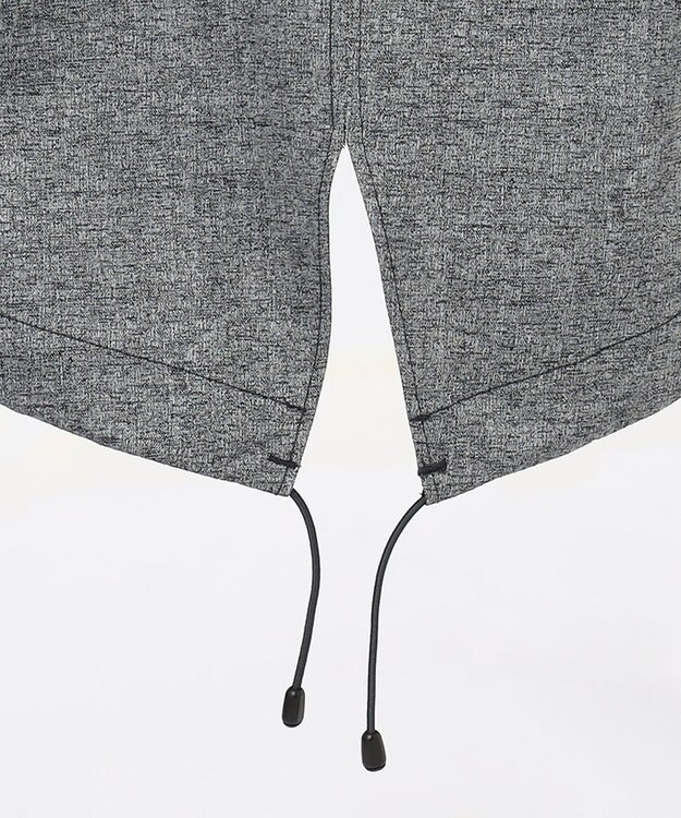 JOSEPH ABBOUD MOUNTAIN 【UNISEX】ホットピアスラブジャガードカモ コート ライトグレー系