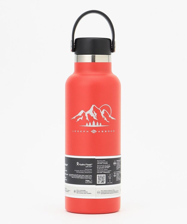 JOSEPH ABBOUD MOUNTAIN 【UNISEX】マウンテンロゴ入り ハイドロフラスク オレンジ系