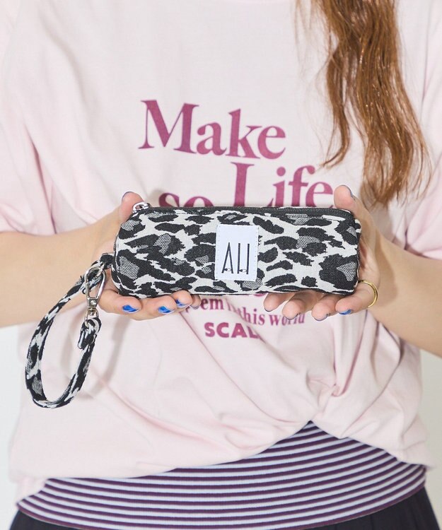AMERICAN HOLIC パテッドホリホリポーチ Leopard