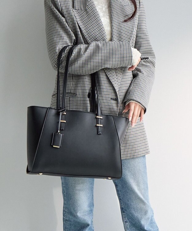 ACE BAGS & LUGGAGE Jewelna Rose バベット ロングハンドル トートバッグ A4 16188 ジュエルナローズ ブラック