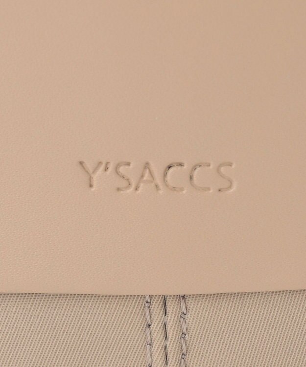 Y'SACCS 小西真奈美×Y'SACCS コンビスクエアショルダーバッグ グレージュ