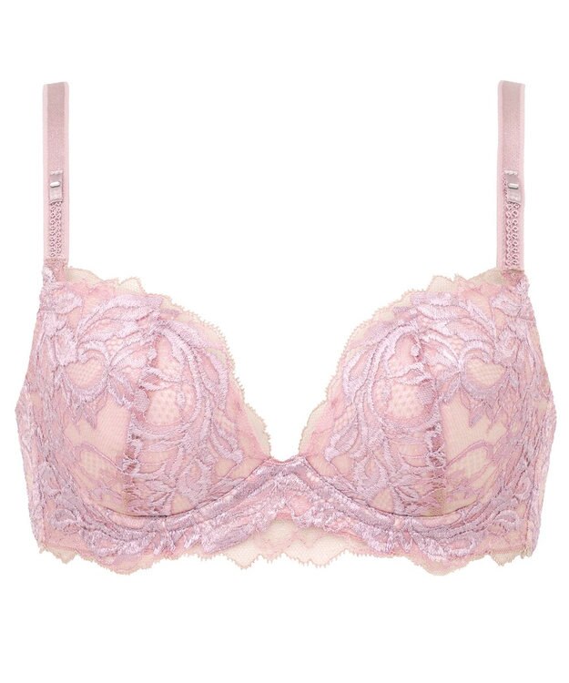 BRADELIS New York 【BRADELIS New York/ ワイヤー 育乳補整ブラ】ナオミステップ2ブラ24A2 ブラデリス 補正 ブラジャーSTEP2 寄せる ラベンダー