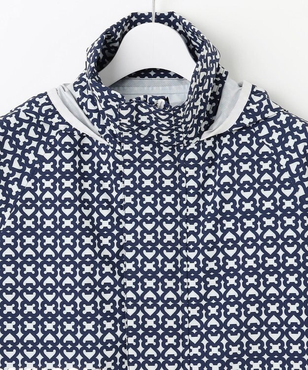 23区GOLF 【WOMEN】モノグラム ポケッタブルレインブルゾン ネイビー系5