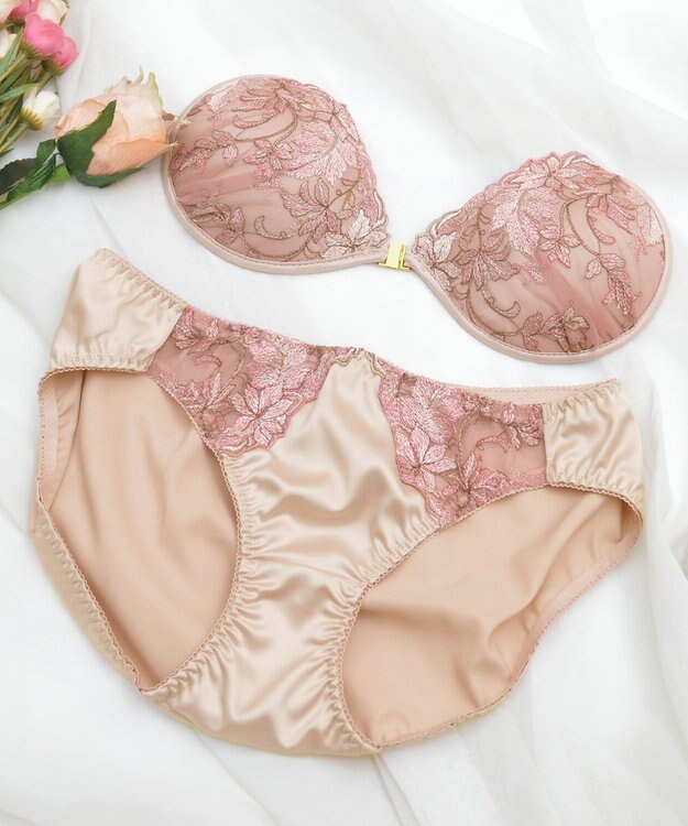 BRADELIS New York 【NuBra】フローラ ショーツ デザインヌーブラ ローズ