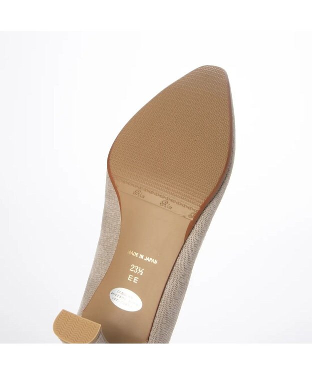 Riz raffinee <Riz raffinee>スクエアトゥパンプス ベージュ系その他