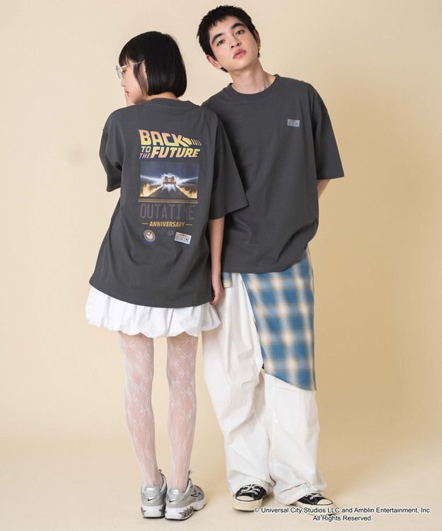 WEGO 【新柄追加/BACK　TO　THE　FUTUR/ユニセックス着用ITEM/SMLサイズ展開】BACK　TO　THE　FUTURE　グラフィックT（S） 柄4
