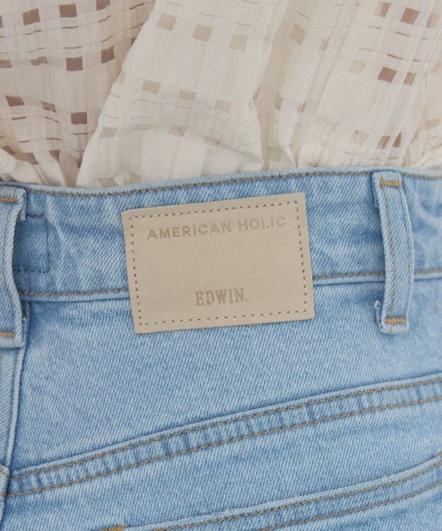 AMERICAN HOLIC 【EDWIN別注】フレアデニム Light Indigo