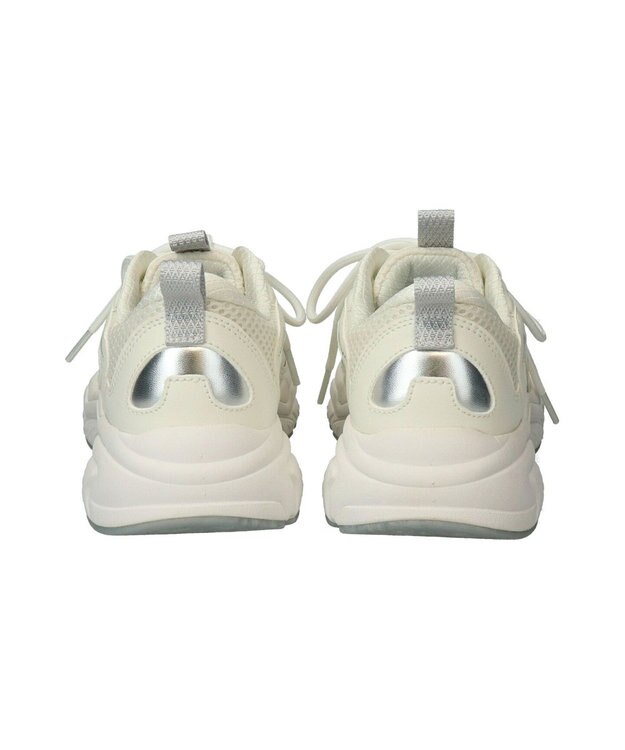 Bridget Birkin 【VINCULUM】メタリックコンビスニーカー ホワイト