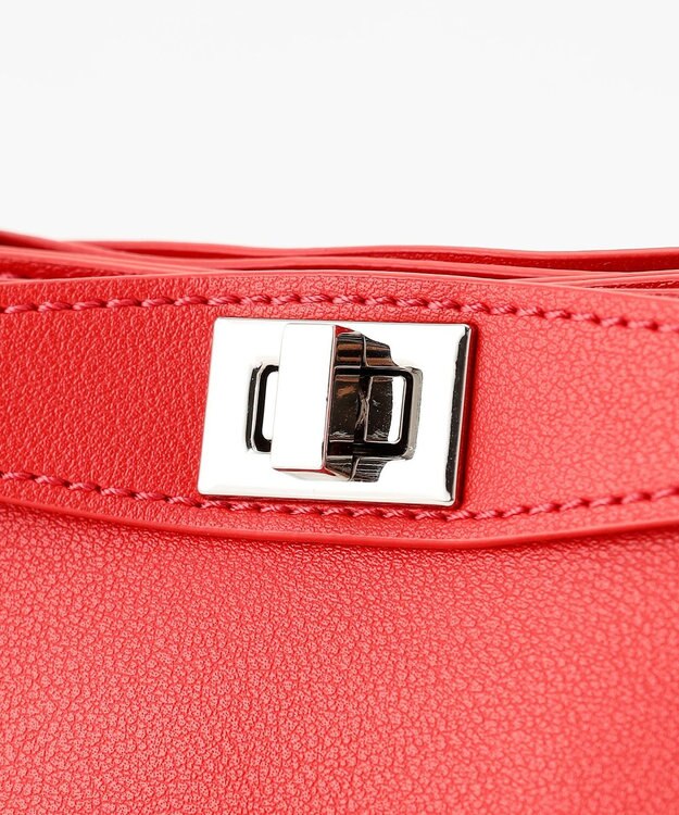 ICB 【2WAY】マイクロショルダー バッグ レッド系