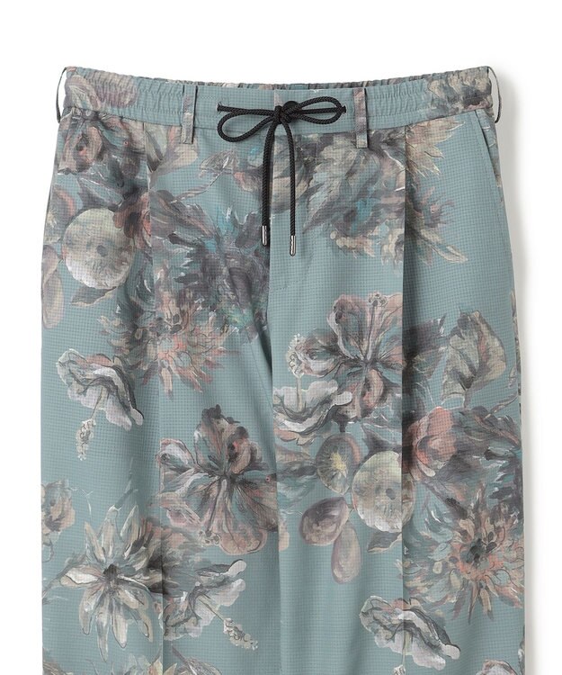 JOSEPH HOMME 【LEON 掲載】クールドッツストレッチトロピカル柄　/ TEDDY CONVERTIBLE ピーコックグリーン系5