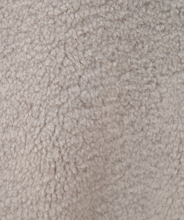 earth music&ecology ボアルーズブルゾン グレーベージュ