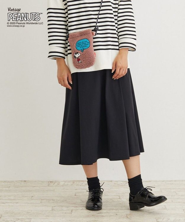 ROOTOTE 8346【スヌーピー】IP.ベビールー.ボア.ピーナッツ-8T 02：ピンク