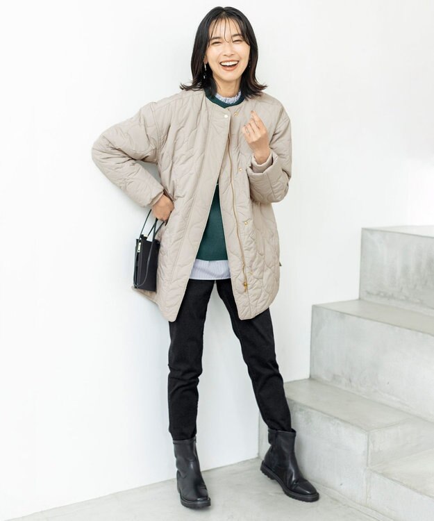 ANY 【ストレッチ】スタイルアップスキニーデニム ブラック