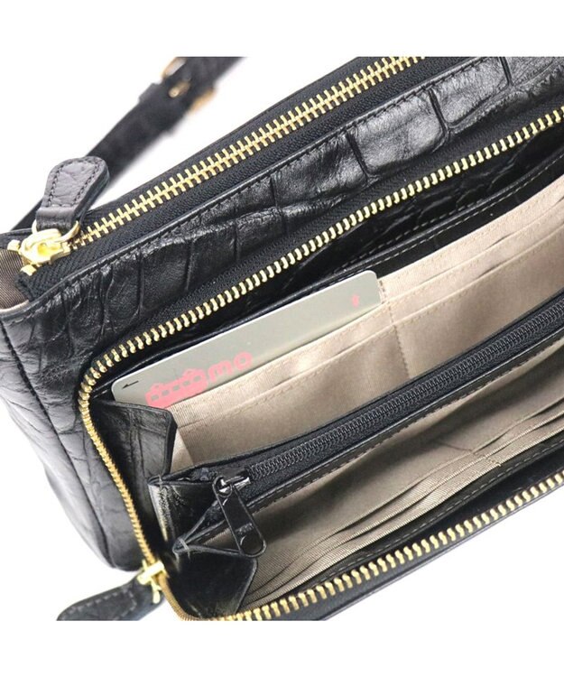 Regalo Felice 【お財布機能付き / 人気商品がリニューアル】ポシェット / REGALO BK(ブラック）