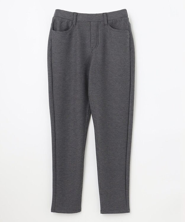 ANY 【裏起毛】ウォームタッチパンツ 千鳥柄