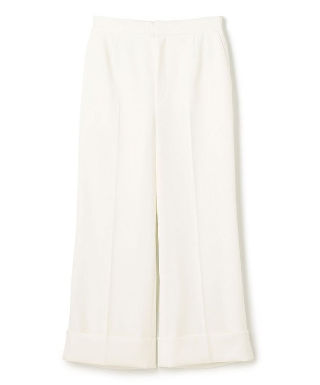 BEIGE， 【S-size】LUIZA / ワイドパンツ White