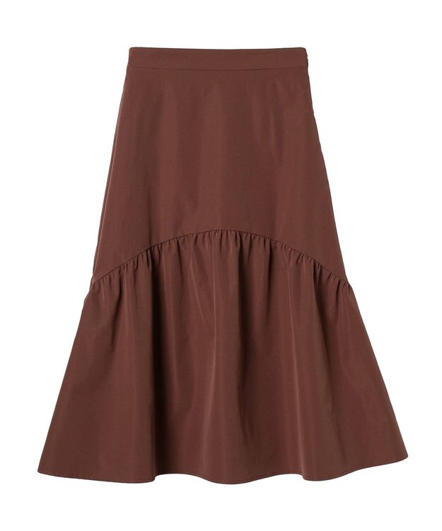 earth music&ecology イレヘム切替スカート Brown