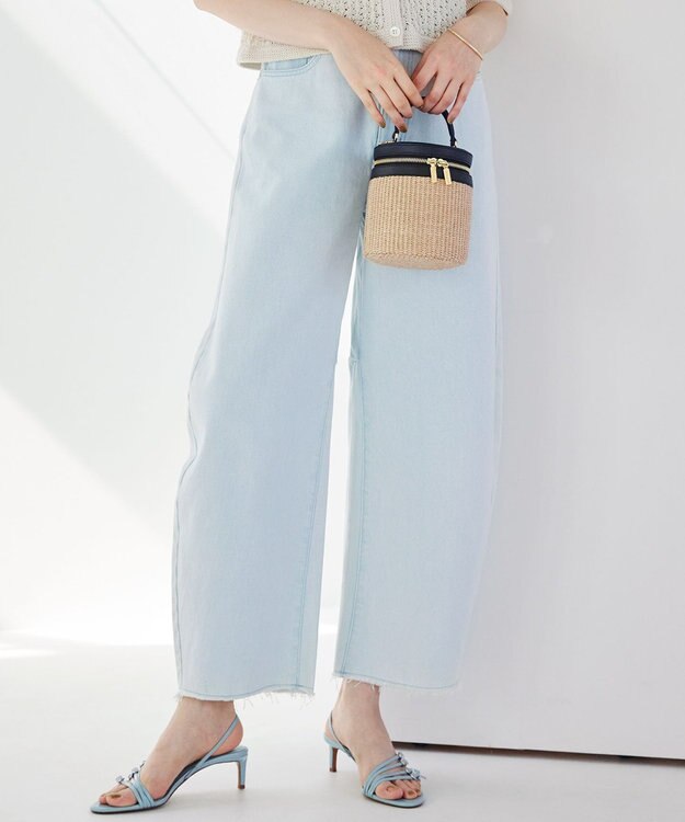 23区 S 【SLOW/一部店舗限定】SLOW DENIM カーヴィーデニム サックスブルー系