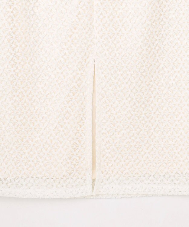 ANY L レーススカート エクリュ