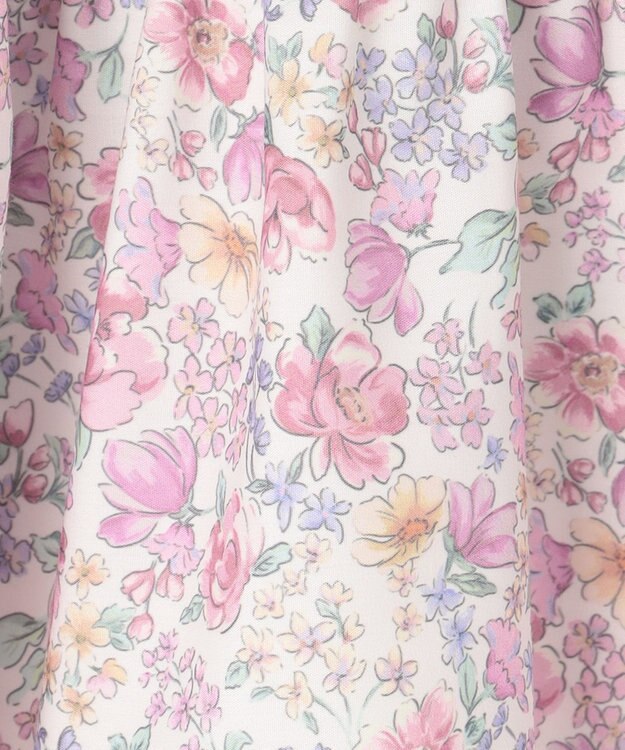 ANY KIDS 総柄スカパン ピンク系×花柄