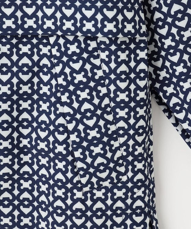 23区GOLF 【WOMEN】モノグラム ポケッタブルレインブルゾン ネイビー系5