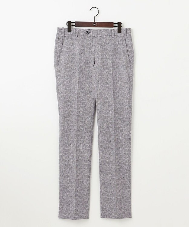 JOSEPH ABBOUD MOUNTAIN 【WEB限定・洗える・ストレッチ・防シワ・速乾】2WAYストレッチサッカー パンツ ライトグレー系