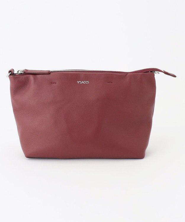 Y'SACCS イザック　イタリアンシープマルチウェイトートバッグ ワイン