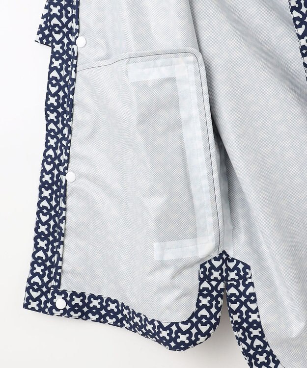 23区GOLF 【WOMEN】モノグラム ポケッタブルレインブルゾン ネイビー系5