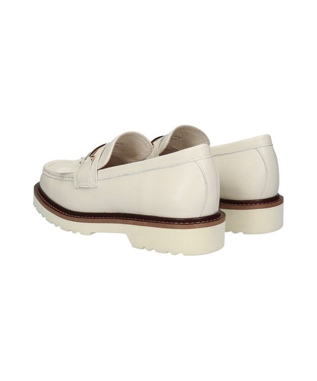 Bridget Birkin 【PARADIS COULEUR】メタルバーフリンジローファー オフホワイト