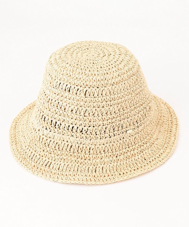 J.PRESS YORK STREET 【WOMEN】ペーパーバケットハット ベージュ系