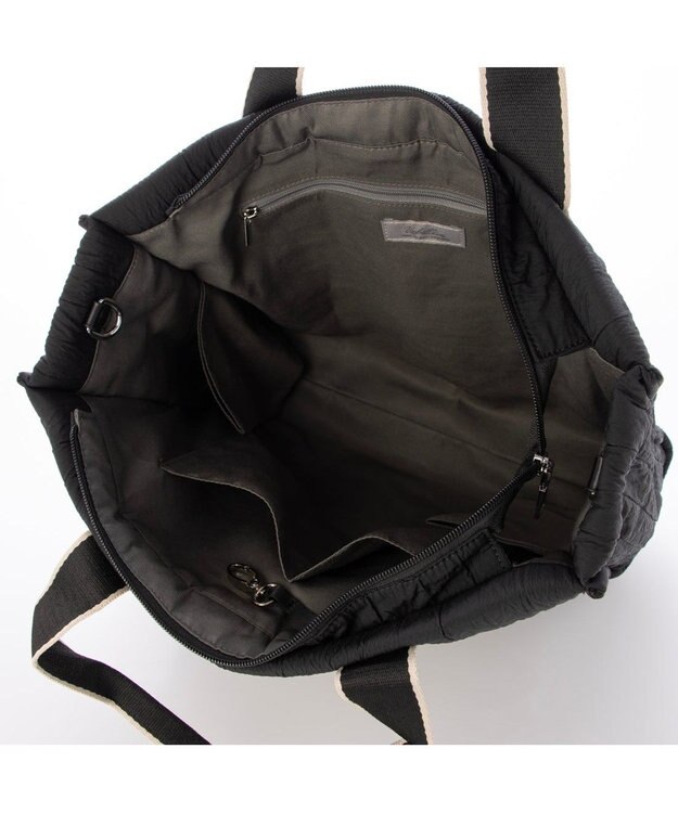 UNBILLION カシュカシュ cachecache / ボンディングスクエアビッグトート ブラック