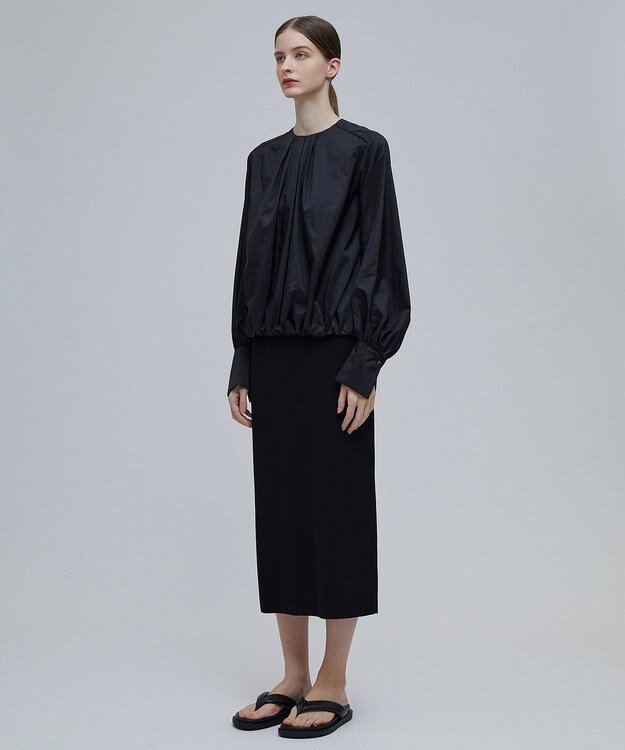 BEIGE， LISE / バルーンブラウス Black