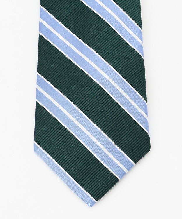 J.PRESS MEN 【STRUCTURE MIX COLLECTION】レジメンタル ネクタイ ダークグリーン系2