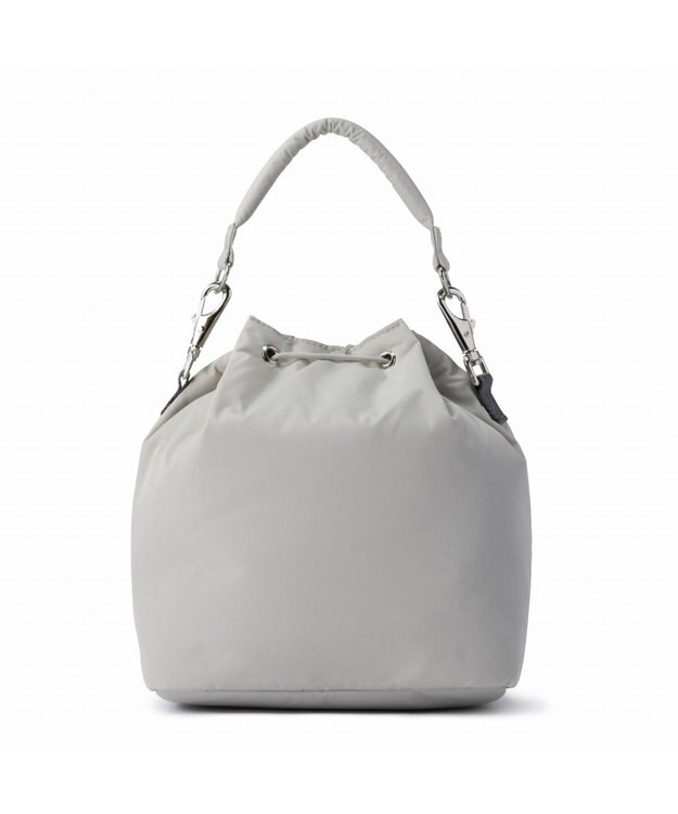 ZERO HALLIBURTON 【雑誌掲載】 DICROS SOLOシリーズ 巾着ショルダーバッグ ZHG-B DS 85006 ボーンシャンパン