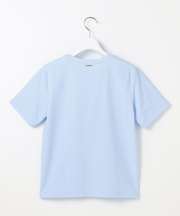 自由区 L ハイカウント Tシャツ サックス