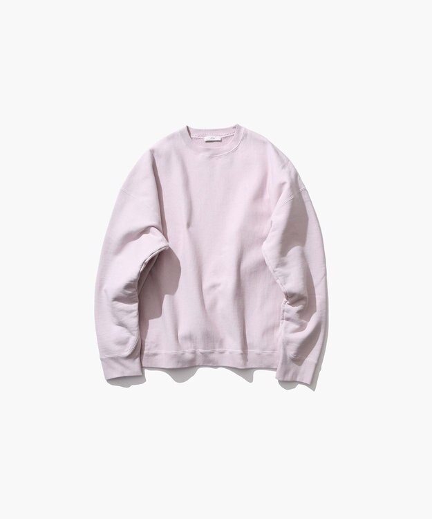 ATON NATURAL DYED URAKE | オーバーサイズスウェットシャツ - UNISEX PINK