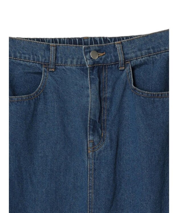 Green Parks ・Ｄｏｕｂｌｅ　Ｆｌａｇｓ　キリカエデニムスカート Dark Indigo