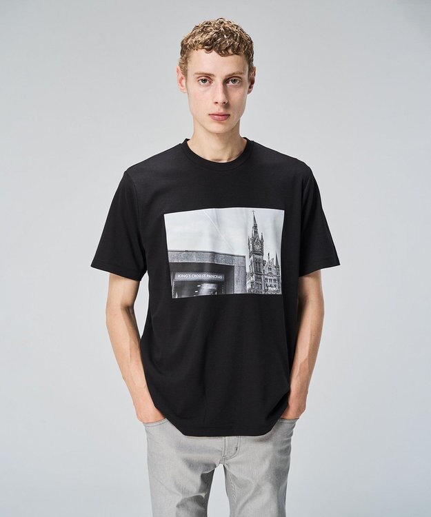 JOSEPH HOMME 【LEON 掲載】＜WEB限定カラーあり＞フォトグラフィックロンドン / アートプリント半袖Tシャツ ブラック系1