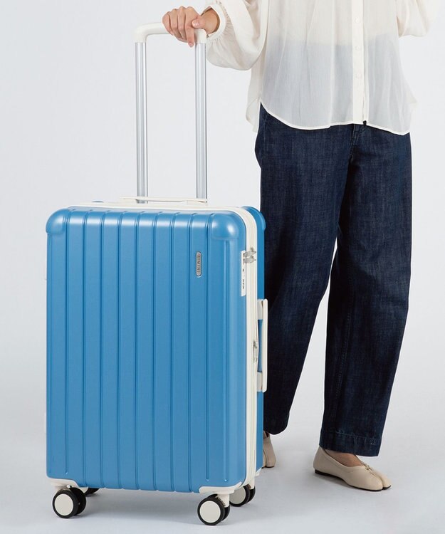 ACE BAGS & LUGGAGE RIMINI フラミニア スーツケース Mサイズ 51L 05122 リミニ エース スカイブルー