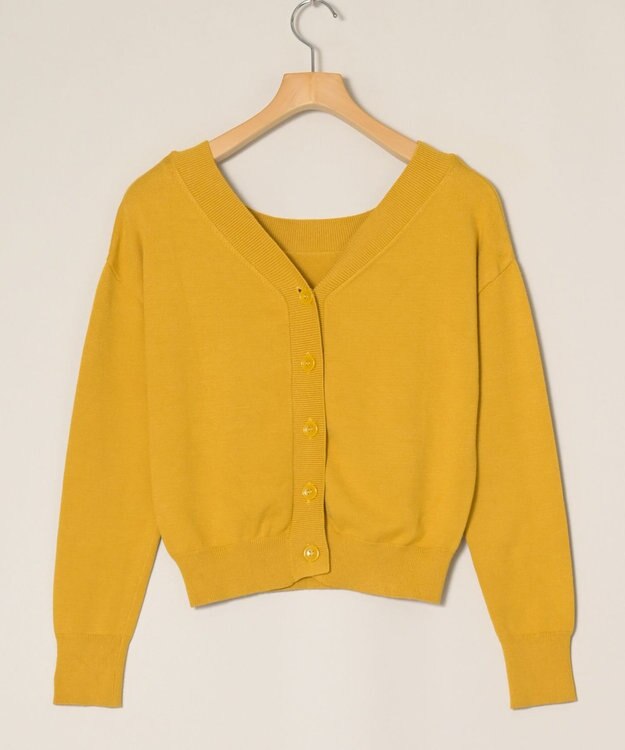 ONWARD Reuse Park 【組曲】ニット秋冬 イエロー