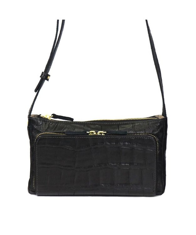 Regalo Felice 【お財布機能付き / 人気商品がリニューアル】ポシェット / REGALO BK(ブラック）