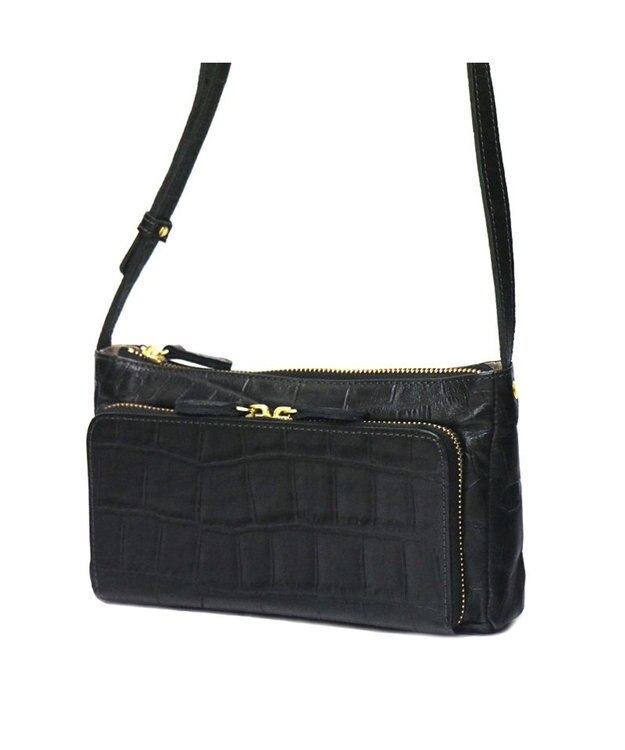 Regalo Felice 【お財布機能付き / 人気商品がリニューアル】ポシェット / REGALO BK(ブラック）