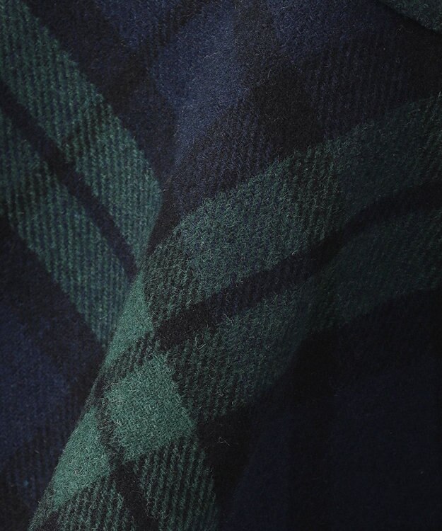 ANY KIDS タータンチェックスカッツ グリーン系チェック